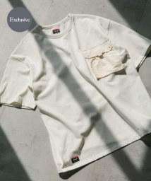 EKAL(EKAL)/【予約】『別注』NANGA×EKAL　ポケットTシャツ/ホワイト