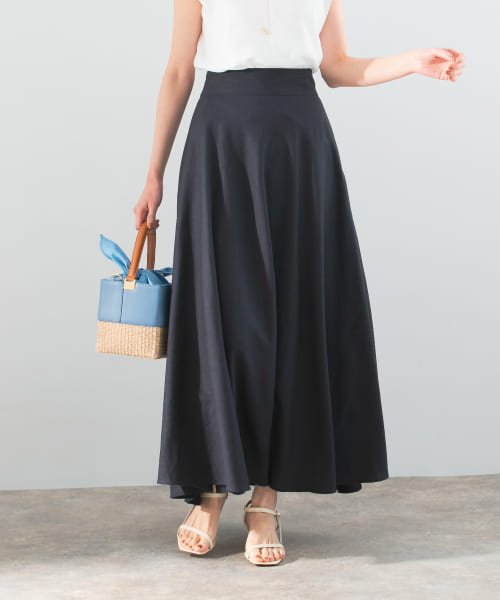 バックファスナーリネン混ロングスカート 人気・おすすめ｜使いやすい・旅行におすすめ 品質保証 全国発送 在庫限り