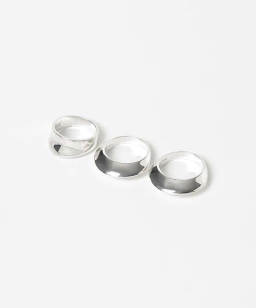 URBAN RESEARCH(アーバンリサーチ)/Sophie Buhai　Disc and Dimple Ring Set/SILVER