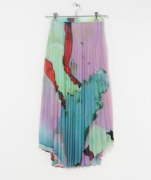 URBAN RESEARCH/TARO HORIUCHI　Printed Pleated Skirt/506010006