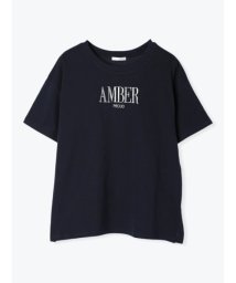 Ludic Park/【接触冷感】AMBERラメ刺繍Tシャツ/506010017