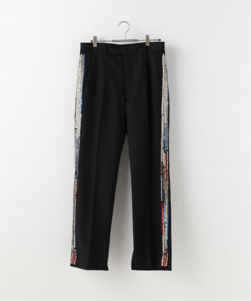 JOURNAL STANDARD(ジャーナルスタンダード)/【BED J.W. FORD】 Glitter Side Stripes Pants/ブラック