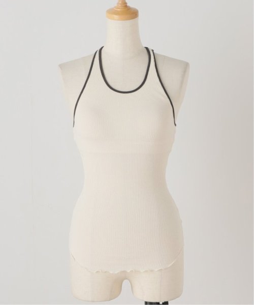 journal standard  L'essage (ジャーナルスタンダード　レサージュ)/【HAKUJI/ハクジ】Twist cotton asym bra TT：タンクトップ/ナチュラル