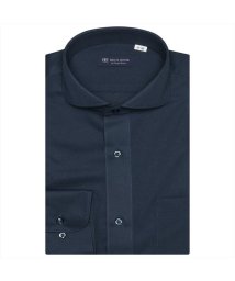 TOKYO SHIRTS/【大きいサイズ・ストレッチ】 形態安定 ホリゾンタルワイドカラー 長袖ニットシャツ/506010147