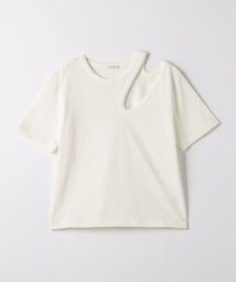 EMMEL REFINES(エメル リファインズ)/＜PROTAGONISTA＞ カットアウト Tシャツ ＜Select by EMMEL REFINES＞/WHITE