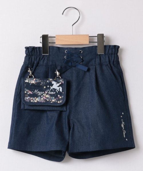 キラキラ移動ポケット付　ショートパンツ 商品説明キラキラスパンコールがかわいらしい、移動ポケットつきの NAN1469537118(11297円)