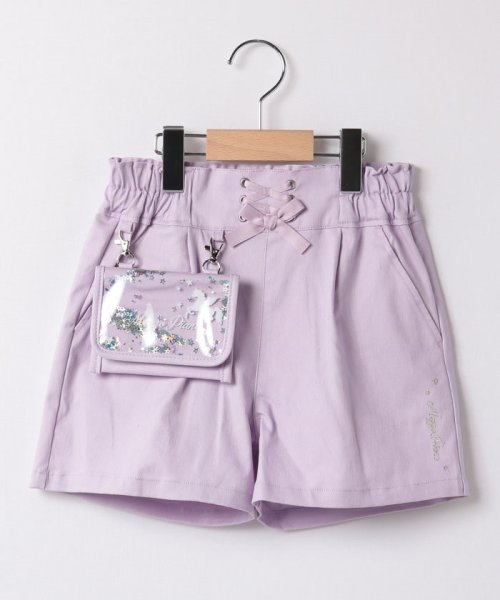 キラキラ移動ポケット付　ショートパンツ 商品説明キラキラスパンコールがかわいらしい、移動ポケットつきの NAN1469537118(11297円)