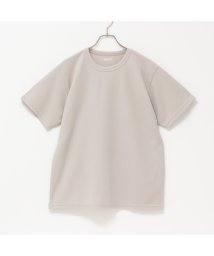 MAC HOUSE(men)(マックハウス（メンズ）)/NAVY ネイビー 倍速ドライ 鹿の子ショートスリーブTシャツ QMH/03885SS－/ベージュ