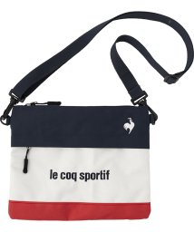 le coq sportif (ルコックスポルティフ)/サコッシュ/ネイビー/レッド
