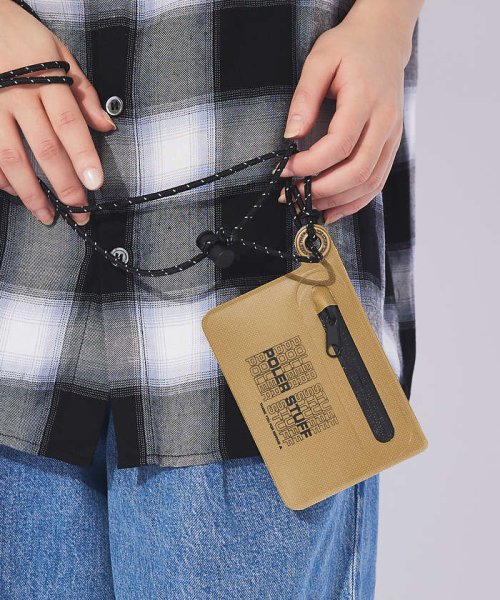 ABAHOUSE(ABAHOUSE)/【POLeR/ポーラー】HIGH&DRY TPU COIN POUCH / コイ/ベージュ