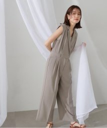 N Natural Beauty Basic(エヌナチュラルビューティベーシック)/テーラージャンプスーツ《S Size Line》/ベージュ