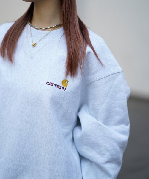 JOINT WORKS(ジョイントワークス)/【CARHARTT WIP / カーハート ダブリューアイピー】 AMERICAN SCRIPT SWEATSHIRT/グレーA