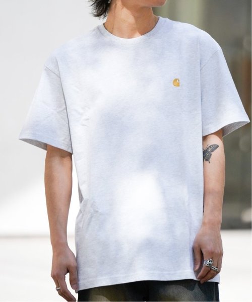 JOINT WORKS(ジョイントワークス)/CARHARTT WIP  S/S CHASE T－SHIRT I026391/グレーA