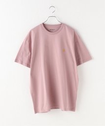 JOINT WORKS(ジョイントワークス)/CARHARTT WIP  S/S CHASE T－SHIRT I026391/ピンク