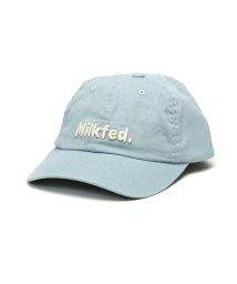 MILK FED(ミルクフェド)/ミルクフェド キャップ MILKFED. 帽子 レトロ おしゃれ アジャスター ロゴ 刺繍 手洗い可 TWILL LOGO CAP 103241051002/ライトブルー