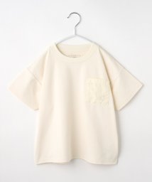 THE SHOP TK（KID）(ザ　ショップ　ティーケー（キッズ）)/【110－160】マルチファンクション半袖Tシャツ/吸水速乾・UV・イージーケア/ホワイト（002）