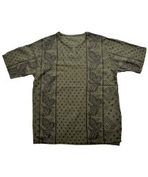 ZIP FIVE/半袖キーネックプルオーバー Tシャツ/506014078