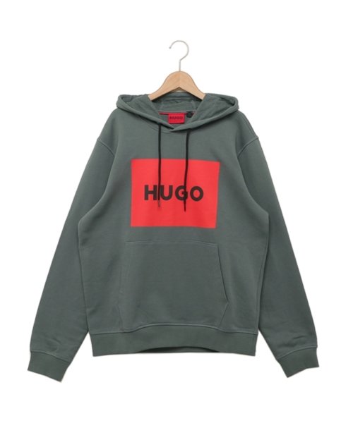 HUGOBOSS(ヒューゴボス)/ヒューゴ ボス パーカー フーディー グリーン メンズ HUGO BOSS 50473168 DGN/その他