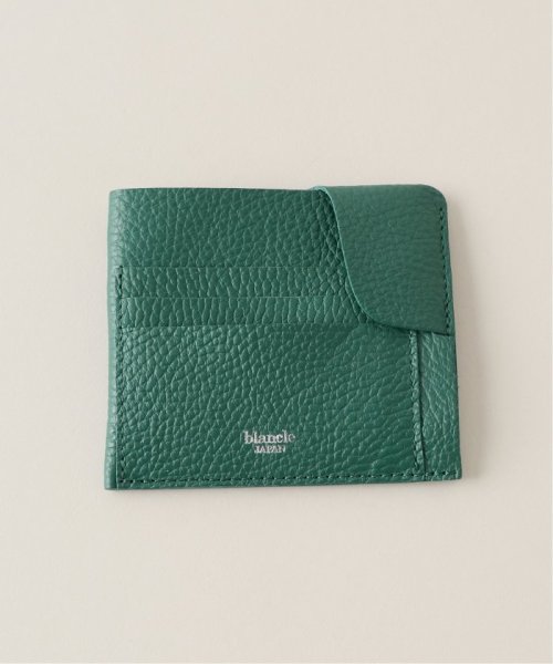 ENSEMBLE(アンサンブル)/【blancle/ ブランクレ】S.LETHER SMART WALLET Limited/グリーン