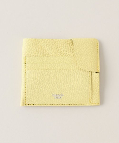 ENSEMBLE(アンサンブル)/【blancle/ ブランクレ】S.LETHER SMART WALLET Limited/イエローA