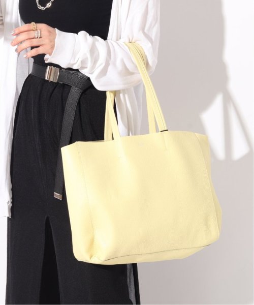 ENSEMBLE(アンサンブル)/【blancle/ ブランクレ】S.LETHER STANDARD TOTE Limited/イエロー