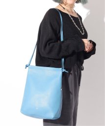 ENSEMBLE(アンサンブル)/【blancle/ ブランクレ】S.LETHER LIFT DRAWSTRING limited/ブルー