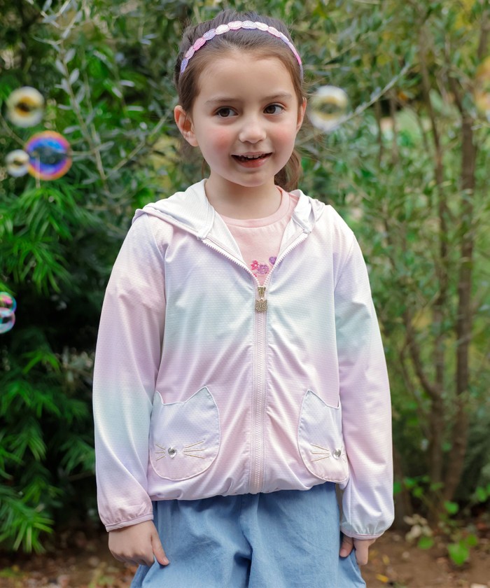 セール】サラサラ UVカット パーカー(110－130cm)(506014517  