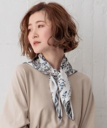 NIJYUSANKU/【manipuri】サラサシルク スカーフ (65cm)/506014565