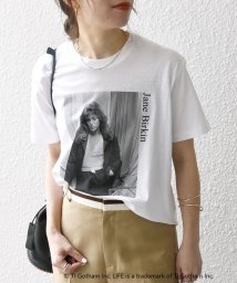 SHIPS any WOMEN/GOOD ROCK SPEED:〈洗濯機可能〉LIFE フォト プリント TEE 24SS/506014672