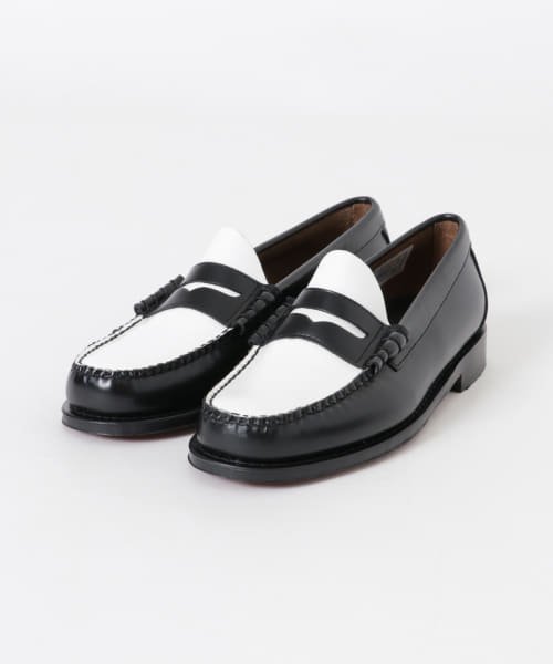 URBAN RESEARCH(アーバンリサーチ)/G.H.Bass　WEEJUNS HERITAGE LARSON/BLK×WHT
