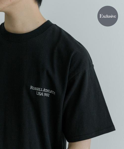 URBAN RESEARCH(アーバンリサーチ)/『別注』RUSSELLATHLETIC×UR　SHORT－SLEEVE T－SHIRTS/BLACK