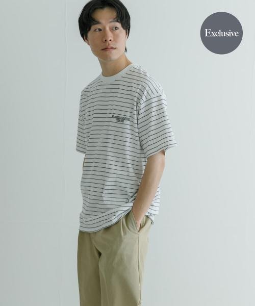 URBAN RESEARCH(アーバンリサーチ)/『別注』RUSSELLATHLETIC×UR　SHORT－SLEEVE T－SHIRTS/WH×BK