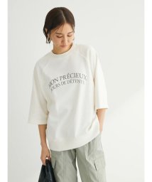 Green Parks(グリーンパークス)/BEST PRICE 2way ミニ裏毛ロゴトレTEE/オフホワイト