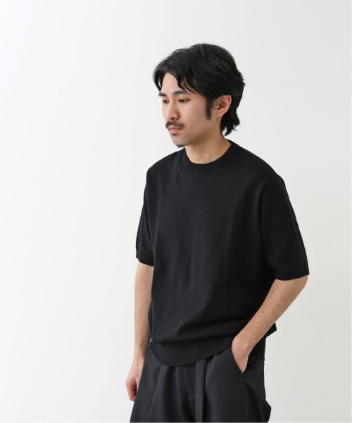 JOURNAL STANDARD(ジャーナルスタンダード)/【FOLL / フォル】cotton cashmere knit tee/ブラック