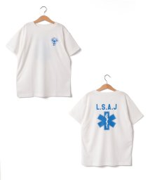 VacaSta Swimwear(バケスタ スイムウェア)/STAR OF LIFEハンソデ UVTシャツ/ホワイト