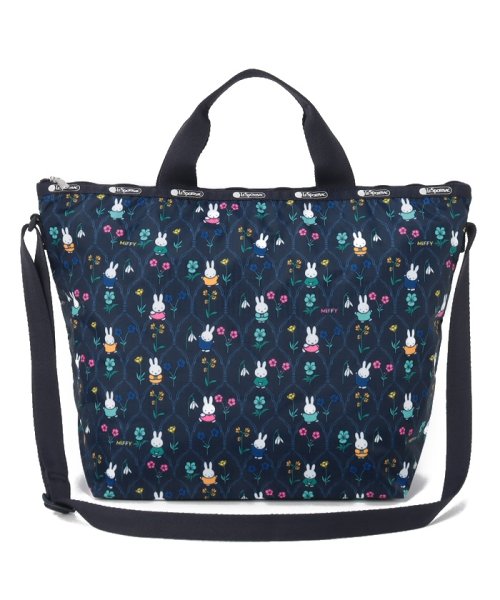 LeSportsac(LeSportsac)/DELUXE EASY CARRY TOTEミッフィーガーデンフローラル/ブルー