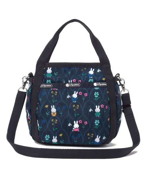 LeSportsac(LeSportsac)/SMALL JENNIミッフィーガーデンフローラル/ブルー