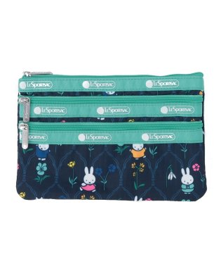 LeSportsac/3－ZIP COSMETICミッフィーガーデンフローラルアクセサリー/505998860