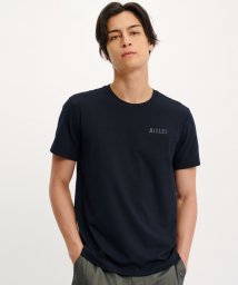 ＡＩＧＬＥ MEN(エーグル　メンズ)/UVカット 吸水速乾 プライムフレックス ワンポイントロゴ 半袖Tシャツ/ブラック