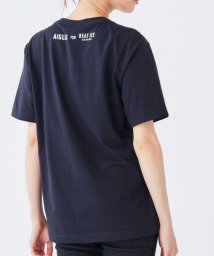 ＡＩＧＬＥ MEN(エーグル　メンズ)/【BEAT ICE】オーガニックコットン グラフィックプリント クルーネック 半袖Tシャツ/ブラック