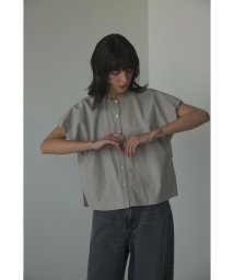 BLACK BY MOUSSY(ブラックバイマウジー)/puff sleeve blouse/L/GRY1