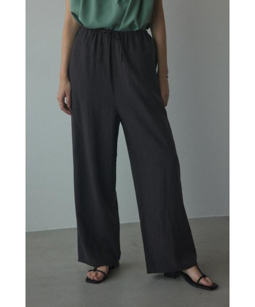 BLACK BY MOUSSY(ブラックバイマウジー)/relax pants/BLK