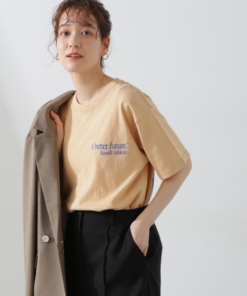 N Natural Beauty Basic(エヌナチュラルビューティベーシック)/Graphic Tシャツ/オレンジ