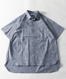 Nylaus/ビッグシルエット ショートスリーブ シャンブレールーズシャツ 半袖シャツ/506015396