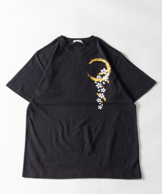 Nylaus select/Tシャツ メンズ 半袖 クルーネック 和柄 プリント 半袖Tシャツ カットソー トップス メンズ レディース ユニセックス カジュアル 夏 服 お洒落/506015484