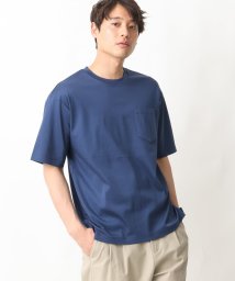 a.v.v (MEN)/【接触冷感】シルケットスムースセミワイドTシャツ/505851295