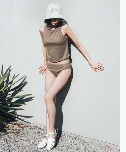 バックオープンタンキニショーツ スイムウェア / 水着－ UVケア － 人気・おすすめ｜省スペース設計・旅行向けにおすすめ お得商品 プライバシー配送 国内発送・安心販売体制