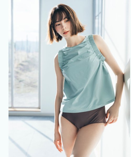 ギャザープルオーバー 3Pセット スイムウェア / 水着 － UVケア － 人気・おすすめ｜安定人気・収納便利におすすめ 丁寧対応 配送追跡可 最短翌日到着可能