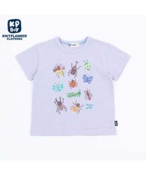 KP BOY(ケーピーボーイ)/KPBOY(ケーピーボーイ)カラフル昆虫モチーフの半袖Tシャツ(100～130)/パープル