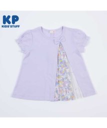 KP/KP(ケーピー)おやつの街プリント切り替え半袖Tシャツ(140)/505921112